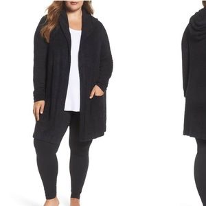 Barefoot Dreams cozychic lite hooded cardigan